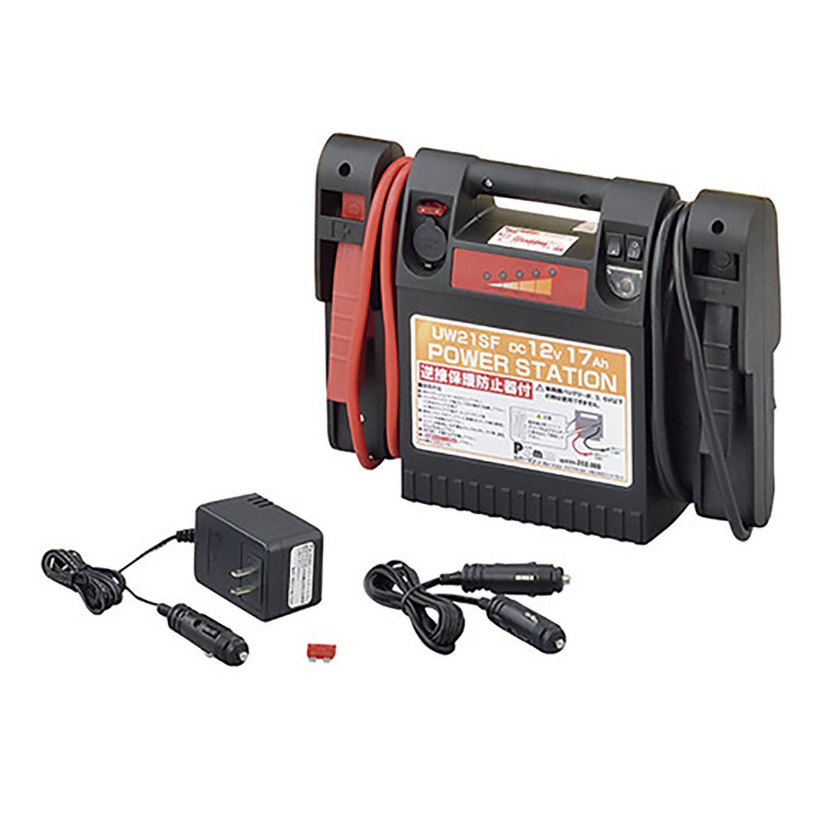 ニューパワー・ステーション DC12V 17Ahタイプ 逆接保護防止器付 非防水
