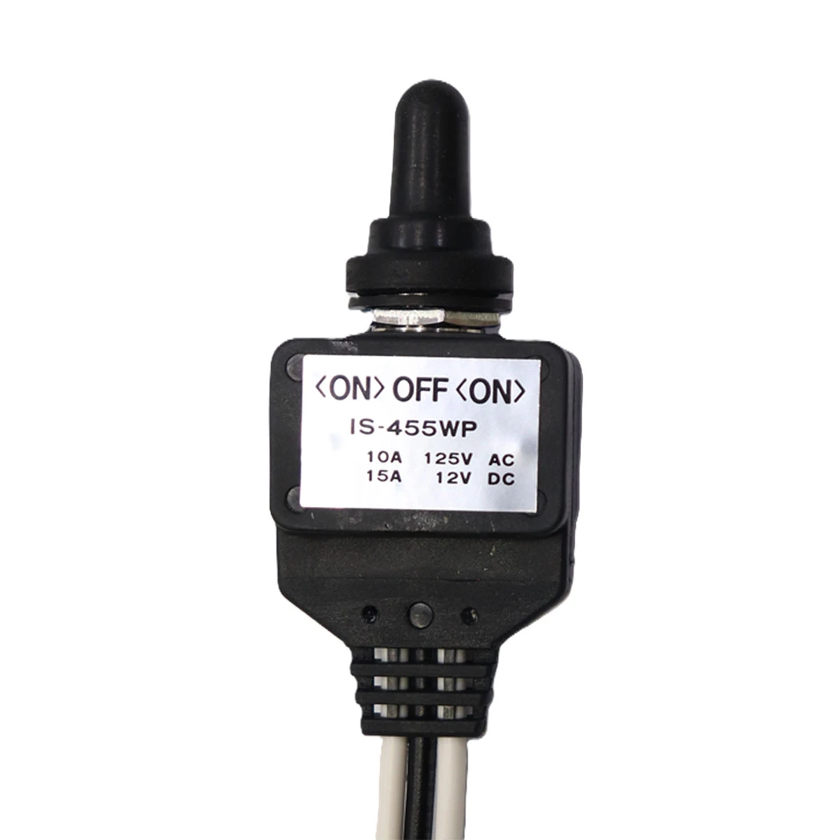 防水トグルスイッチ 単極双投 ON(M)-OFF-ON(M) (3P) DC12V/24V