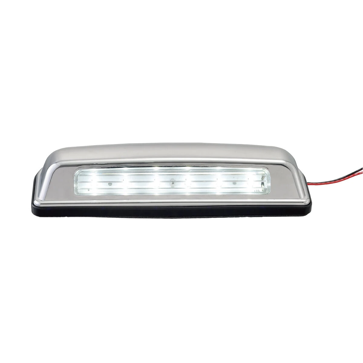 トラックタイヤ灯ステーセット 広角メッキタイプ ハイワットLED DC12～24V 準防水