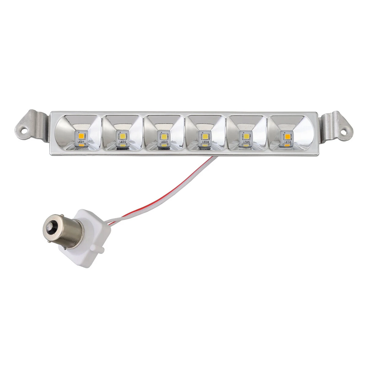 路肩灯交換用LEDバルブ ホワイト&イエロー DC12～24V