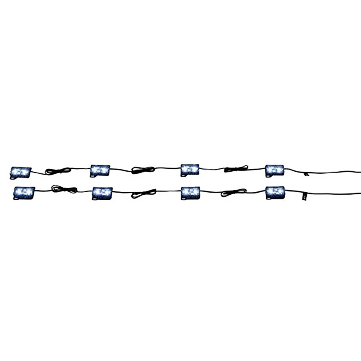 アオリライト 2LED×8ヶ ホワイト 防水 8ヶ1セット