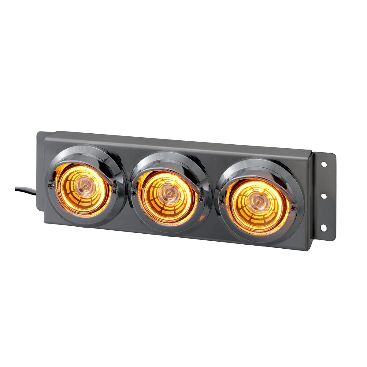 車高灯 blackhole DC24V 防水 3連