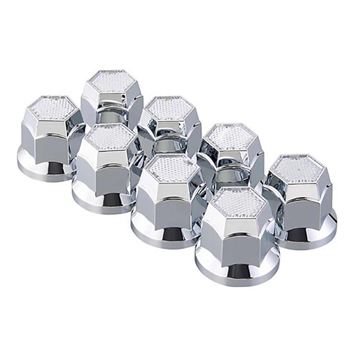 プラナットキャップ 33mm 8ヶ入 クリアレンズ付 フロント リア