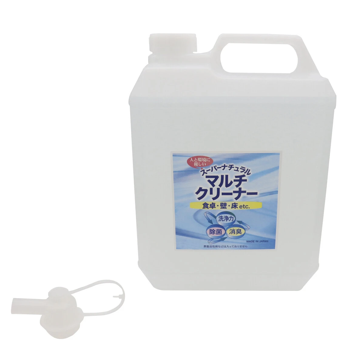 アルコール検知器用 マルチクリーナー アルカリ性 4L