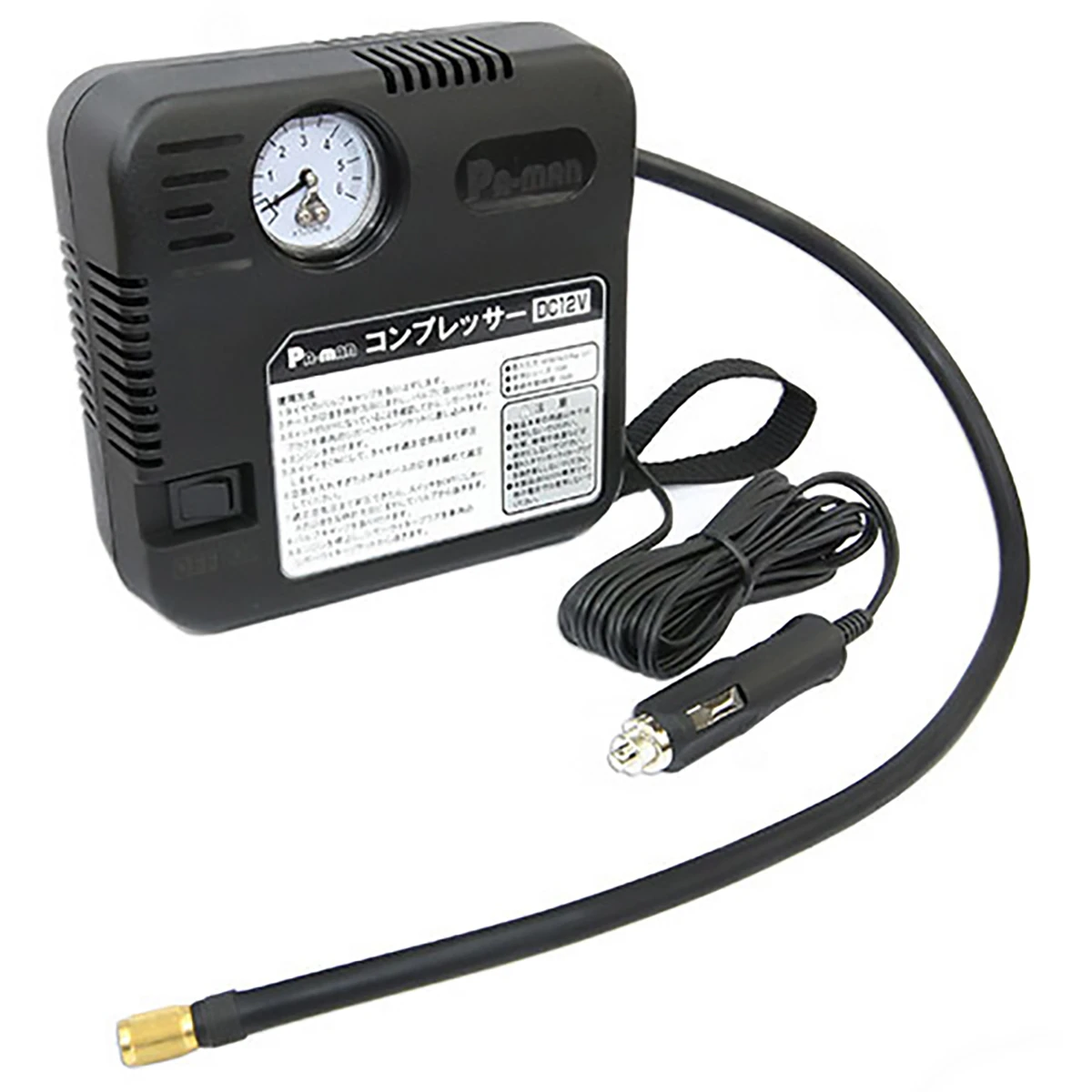 コンプレッサー DC12V 簡易式 非防水 乗用車用