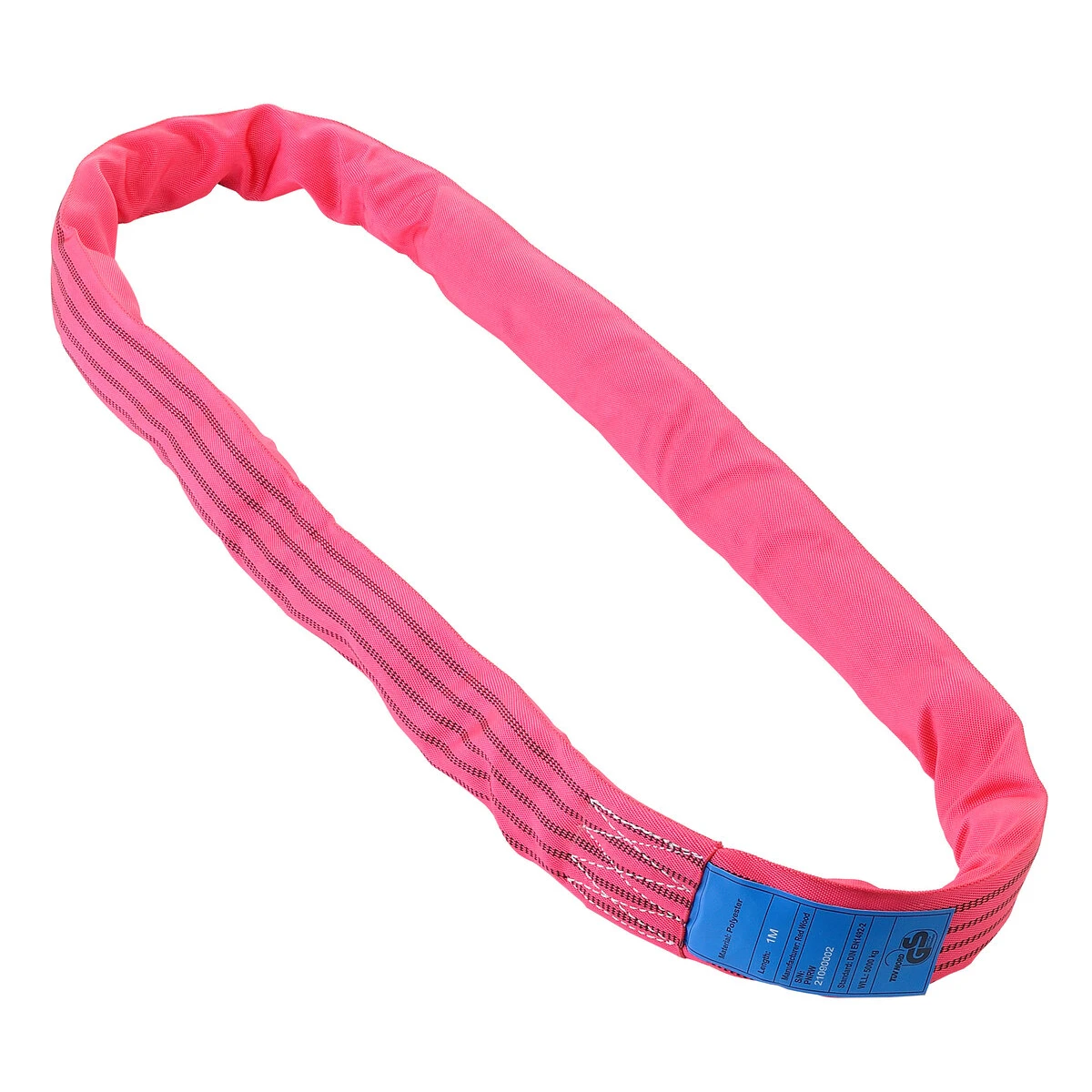 ソフト エンドレス スリング 68mm×1m 赤