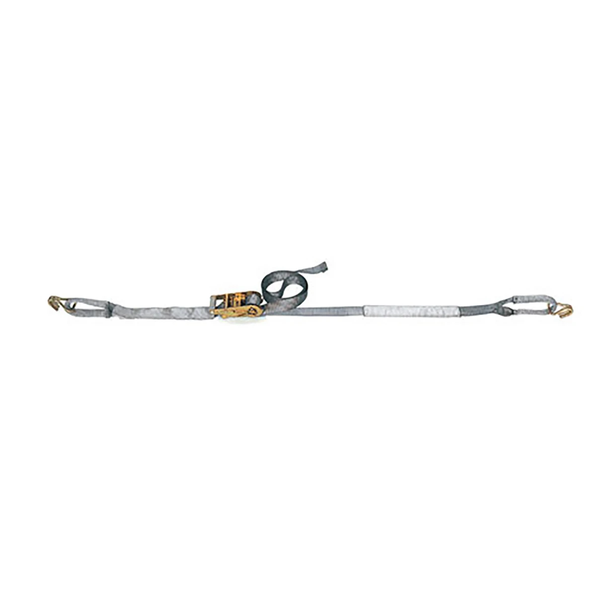 ベルト荷締機 ラッシングベルト 巾38 固定0.5m 巻取3.5m J・Uフック