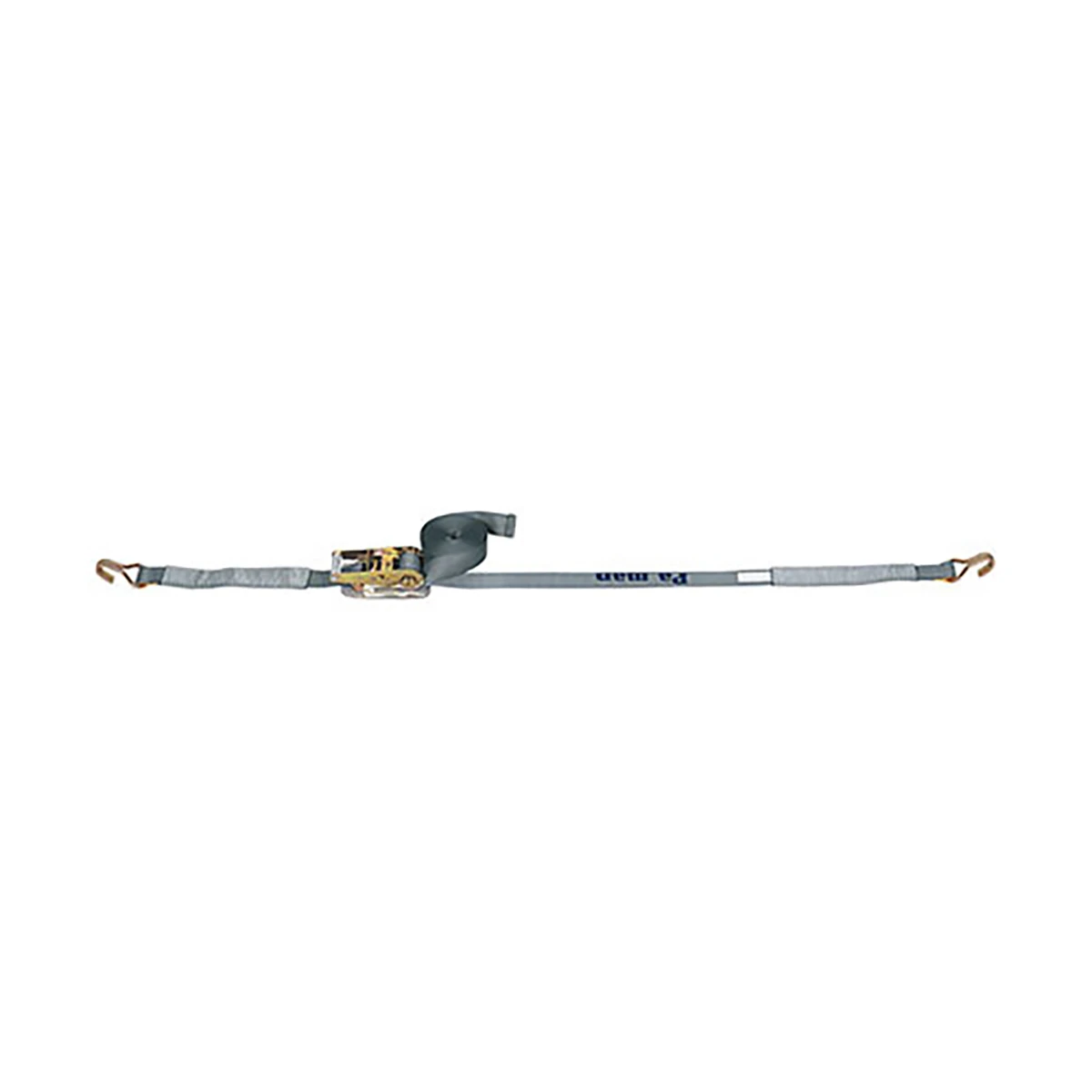 ベルト荷締機 ラッシングベルト 巾50 固定0.5m 巻取7m Jフック