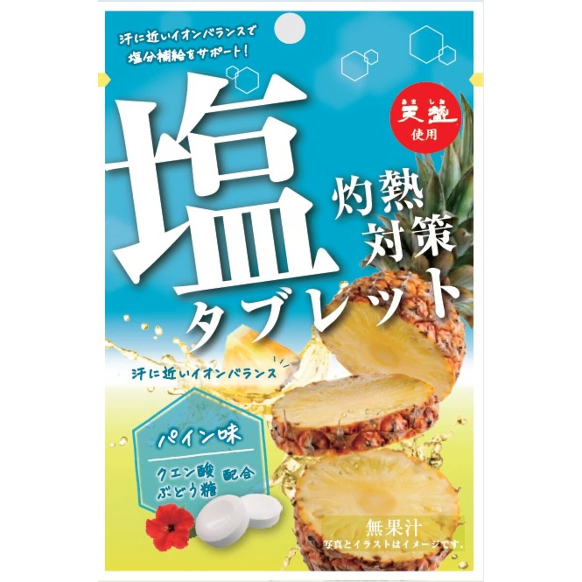 灼熱対策 塩タブレット パイン味 8袋入