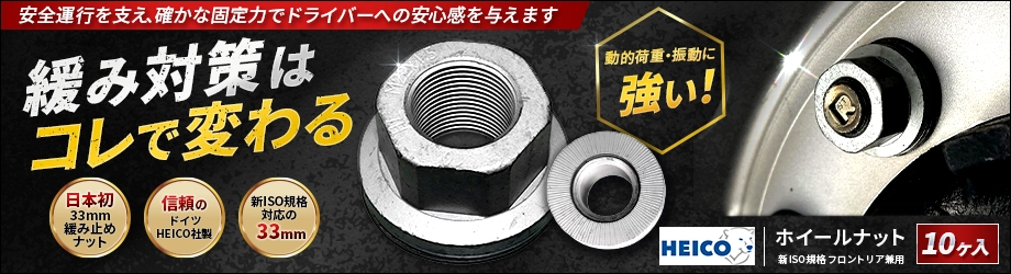 緩み止めホイールナットHEICO